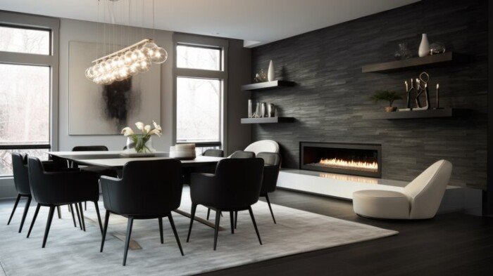 Interior design Fireplace 3d interior fireplace design service